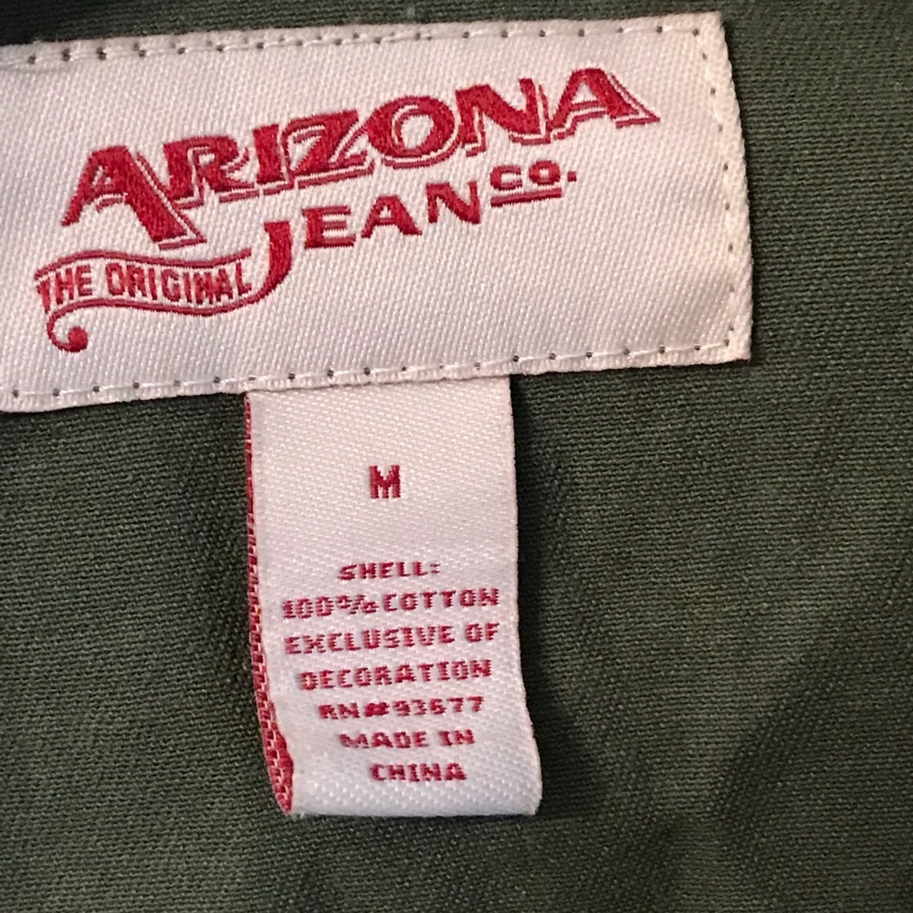 Arizona Jeans Green Utility Jacket - Picture 6 of 6